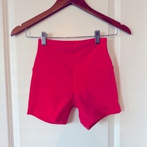 Lululemon coral shorts